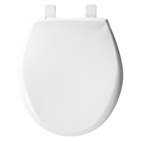 Chesterfield White Round Plastic Toil Seat CH3241965