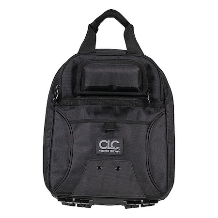 Clc Tool Backpack, Black, Polyester, 6" D 55532