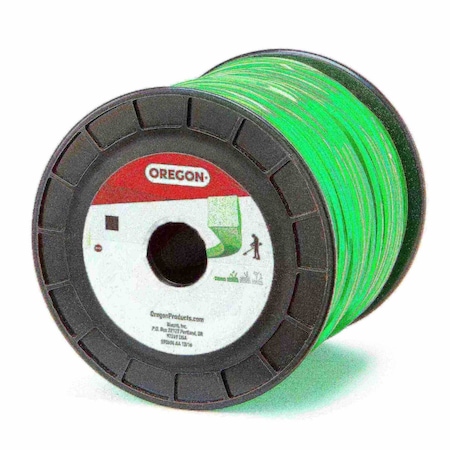 Oregon Trimmer Line, Green, Square, .095" by 1230', 5Lb Spool 69-416