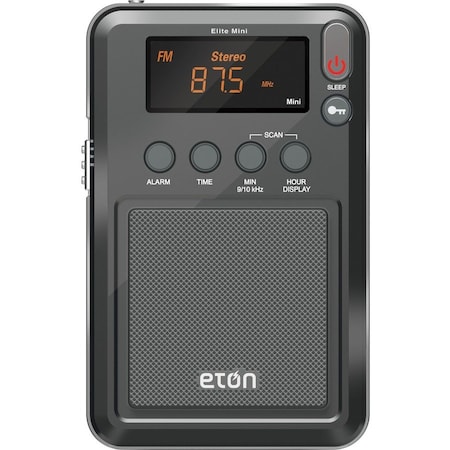 Eton Eton Elite Mini AM/FM/ShortWave Radio - LCD Display - Headphone - 2 x AAA - Portable NELITEMINI