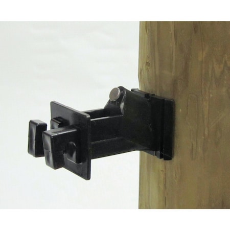 Dare Products Snug Nail-On Black Polyethylene Electric Fence Insulator, 25PK SNUG-SWP-25B