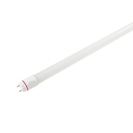 Keystone 15W LED T8 Tube, Shatter-Proof Coated Glass, 120-277V Input, 4, 5000K, Direct Drive KT-LED15T8-48GC-850-D /G3-CP