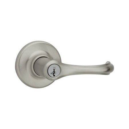 Kwikset Lever Lockset, Mechanical, Entrance, Grd. 3 405DNL-15S