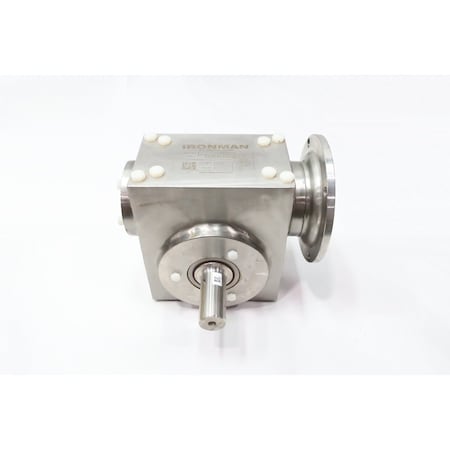Grove Gear IRONMAN RIGHT ANGLE GEAR REDUCER 1.216HP 60:1 SS-BMQ-826-60-L-56