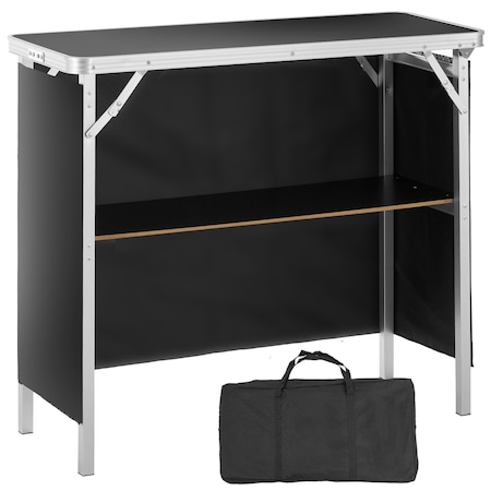 Vevor Trade Show Display Podium Table Counter Stand 38.39x15.16x34.25" Folding DX9930