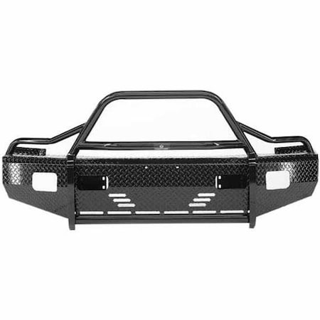Replacement For Ahram Biosystems 3500 Year 2018 Ranch Hand Summit Black Steel Bullnose Front Bumper