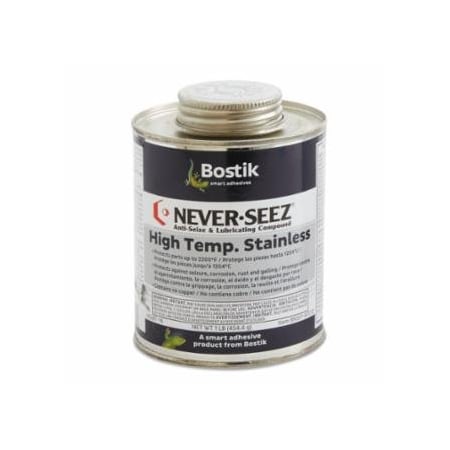 Never-Seez High Temperature Stainless Lubricating Compound, 1 lb Brush Top Can 535-30605603