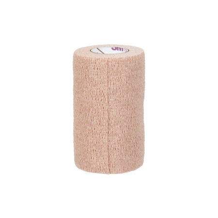 3M Coban LF Self-adherent Closure Cohesive Bandage, 4 Inch x 6-1/2 Yard 2084L