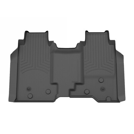 Weathertech Black, Rear FloorLiner for Vinyl Floors 4418802V