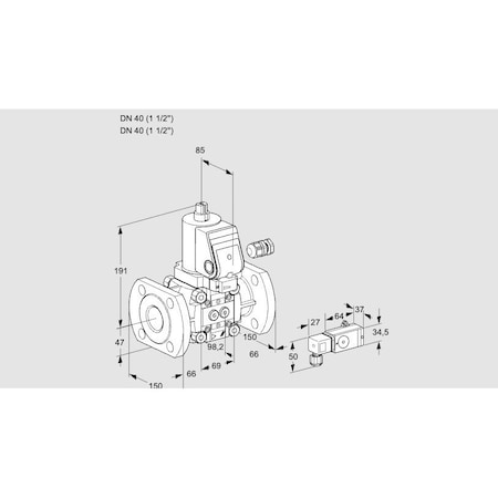 Honeywell Kromschroder VAS240F/NWSR KS88023889