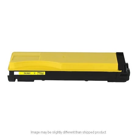 Kyocera Replacement 1T02HMAUS0, YELLOW Compatible Toner, 6,000 page yield 1T02HMAUS0 TK552Y