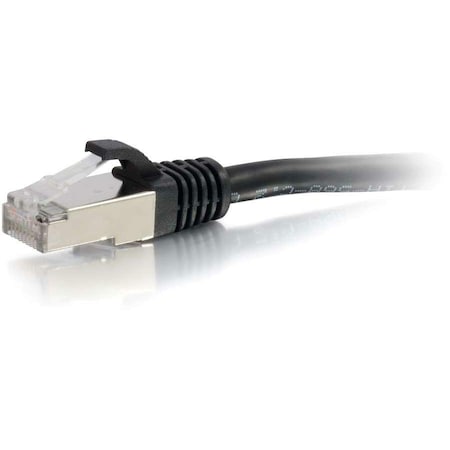 C2G 30Ft Cat6A Snagless Shielded (Stp) Network Patch Cable - Black 00721