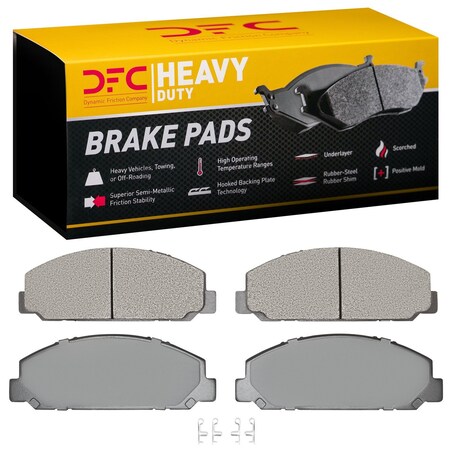 Dfc Heavy Duty Disc Brake Pad Set,  1214-0827-00