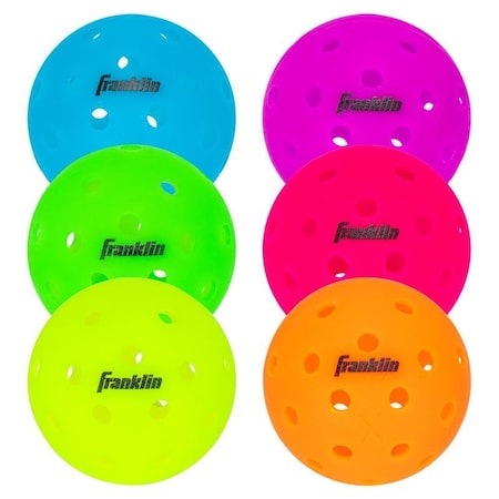 Franklin Sports Pickleballs, 6PK 59258