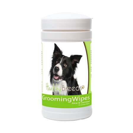 Healthy Breeds Border Collie Grooming Wipes 840235151302