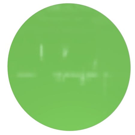 Ghent Coda Low Profile Circular Glassboard, Non-Magnetic, 48'' Diameter, Green CDAGN48GN