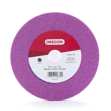 Oregon Chain Grinding Wheel, 35/16" x 5-3/4 OR534-516A