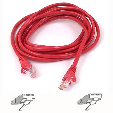 Belkin 10Ft Cat6 Snagless Patch Cable, Utp, Red Pvc Jacket, 23Awg, 50 A3L980-10-RED-S