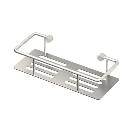 Gatco Rectangular Shower Shelf, Satin Nickel 1433