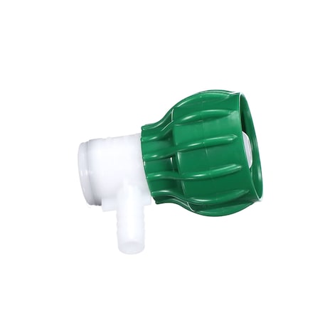 Micro Matic Bib Connector, For Shuttle, Green 23503