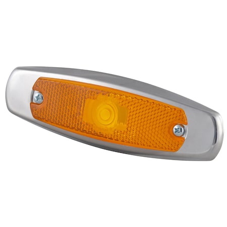 Grote Lamp Marker, Low Profile w/Bezel, Yellow 45663