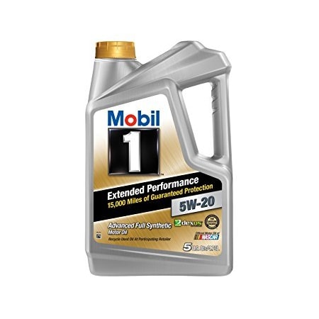 Mobil 1 5W-20 EP Oil 5 qt. Bottle MOB120765-1
