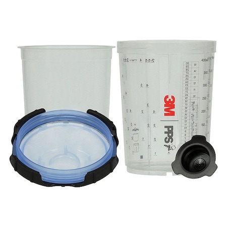 3M Spray Cup System Kit, 13.5 fl oz Capacity 7100134646