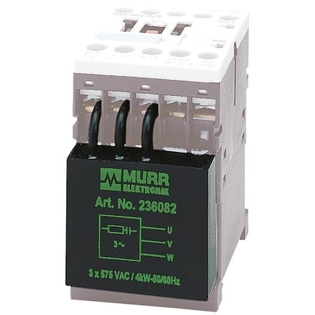 Murrelektronik Motor Suppressor, 575 V AC 236082