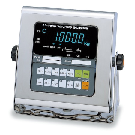 A&D Digital Weighing Indicator. LEGAL FOR TRADE. IP65 AD-4407A