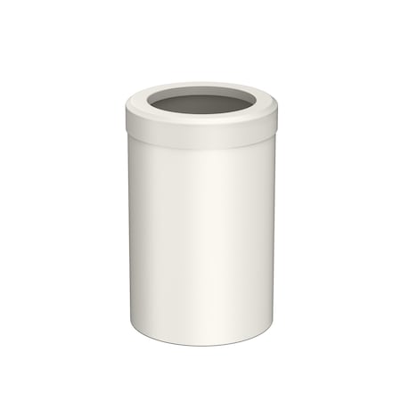 Gatco Modern Round 3 Gal. Wastebasket, Matte Pearl 1931