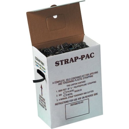Partners Brand General-Purpose Poly Strapping Kit, 3,000', 1 Kit PSKIT