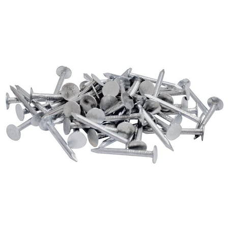 Pro-Fit Roofing Nail, 2 in L, 6D, Steel, Electro Galvanized Finish 132138