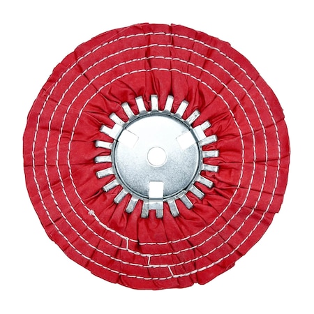 Renegade Products Usa 9 Inch Razor Cut Buffing Wheel, 5/8" Arbor Center Plate FAW9X3X5/8N4-8P86RTX-3/8SS
