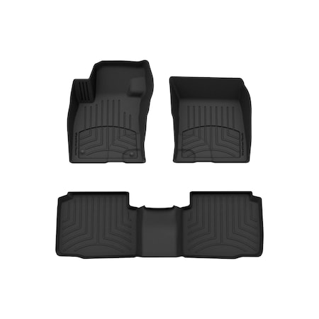 Weathertech Black, Front and Rear FloorLiner HP 4417171-4415872IM