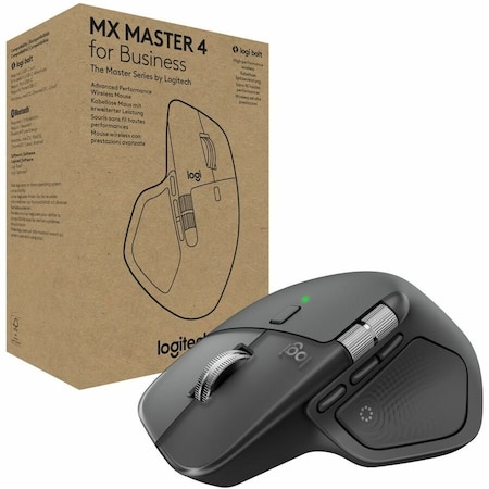 Logitech MX MASTER 4 MOUSE FOR BUSINESS (GRAPHITE) - BROWN BOX 910-007616