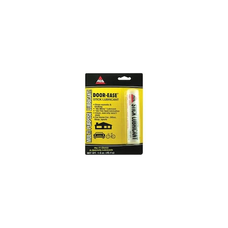 American Grease Stick Ags Door Ease Stainless Lubricant, 1.6-oz. Stick DEK-3H