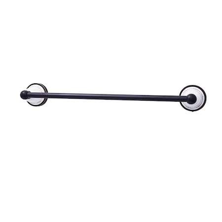 Dyconn Faucet Arlington Series Victorian Towel Bar, Oil Rubbed Bronze - 18 in. BARTB18-ORB