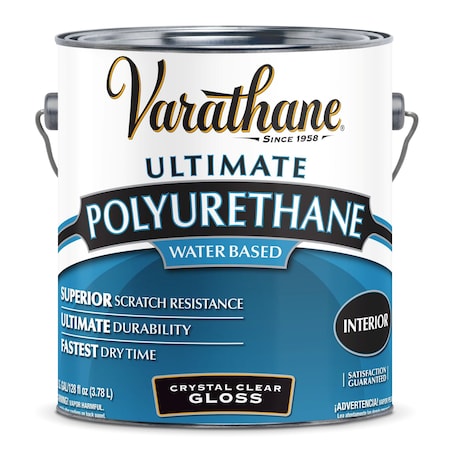 Varathane Polyurethane, Clear, Gloss, 1 gal. 200031