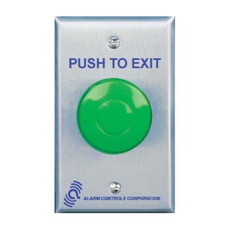 Alarm Controls Alarm Controls TS Series, Pushbutton, Stainless Steel TS-14R