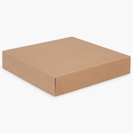 Nashville Wraps Kraft Box Lid, 10x10x2, 25PK GBL10KR