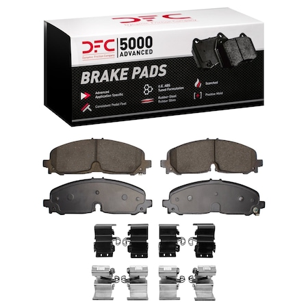 Dfc 5000 Advanced Disc Brake Pad Set,  1551-2371-01