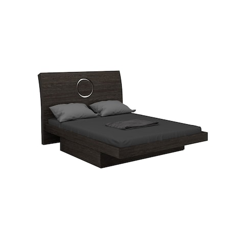 Homeroots Queen Gray Bed 343940