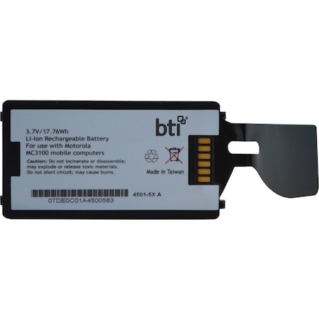 Battery Technology REPLACEMENT SCANNER BATTERY FOR MOTOROLA/SYMBOL MC3100 MOBILE COMPUTER, MC3000 / BTRY-MC31KAB02-BTI