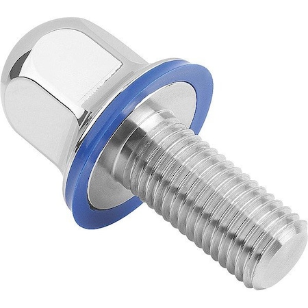 Kipp A4, M8 Hex Head Cap Screw, Polished Stainless Steel, 30 mm L K1647.1108X30
