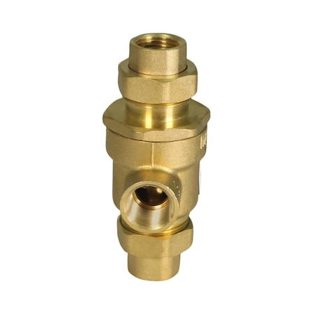 Everflow FIP Backflow Preventer Valve for Hydronic Heating Applications 1/2" 190T012