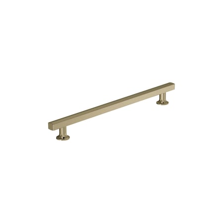 Amerock Everett 10-1/16 inch 256mm Center-to-Center Golden Champagne Cabinet Pull BP37109BBZ