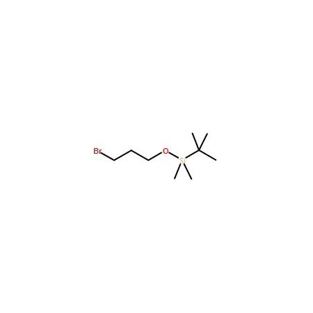 Ak Scientific (3-Bromopropoxy)-tert-butyldimethylsilane, contain sodium carbonate as stabilizer (100g), CAS 89031 X7195-100g