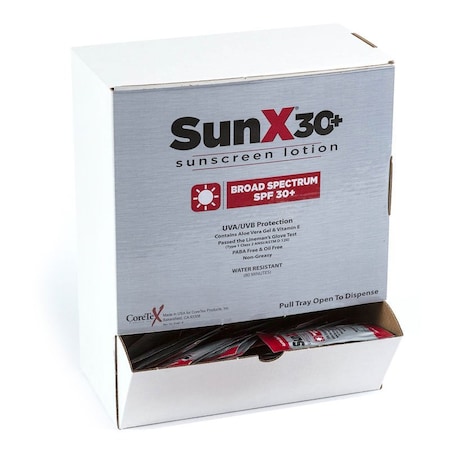 Aero Healthcare SunX30 Sunscreen Lotion Packets, 50PK 91663