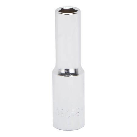 Vulcan Drive Socket, 9 mm Socket, 3/8 in Drive, 6-Point, Chrome Vanadium Steel, Chrome, MT6500663 MT6500663