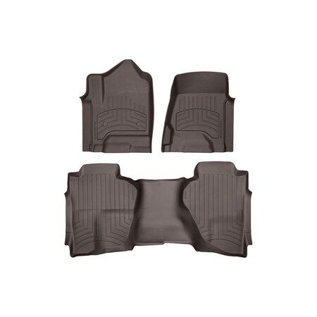 Weathertech Cocoa, Front and Rear FloorLiner HP 476071IM-475423IM